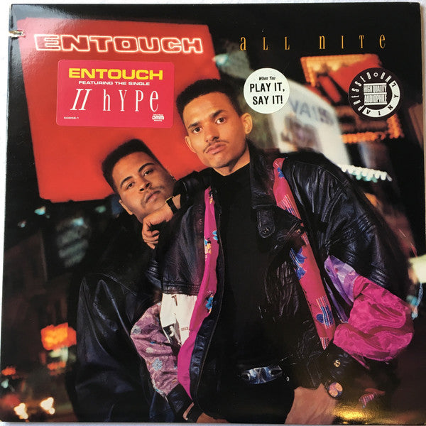 Entouch (2) : All Nite (LP, Album, Promo)