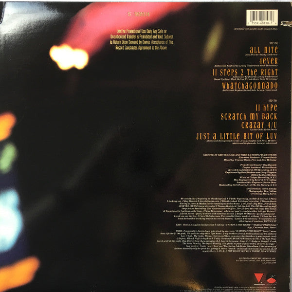 Entouch (2) : All Nite (LP, Album, Promo)