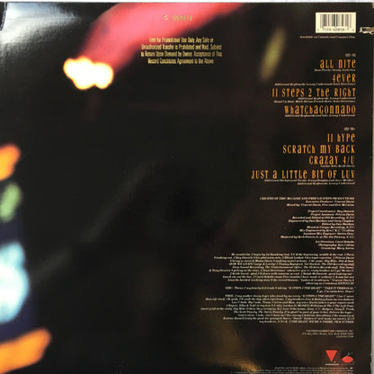 Entouch (2) : All Nite (LP, Album, Promo)