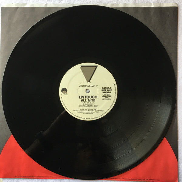 Entouch (2) : All Nite (LP, Album, Promo)