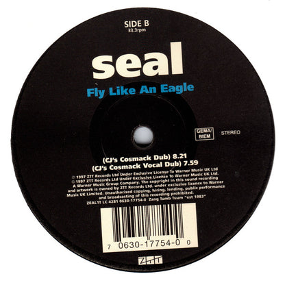 Seal : Fly Like An Eagle (CJ Macintosh's Most Modern Mixes) (12", Single)
