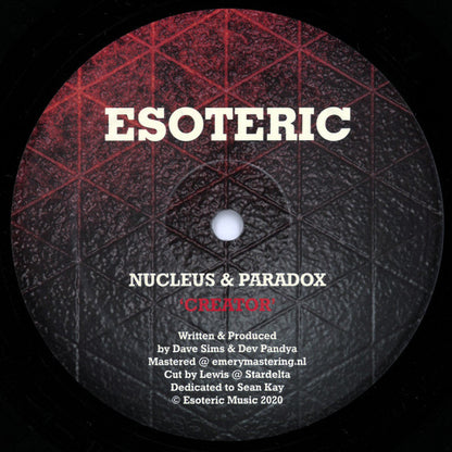 Nucleus & Paradox : Creator / Ease Back (12", RP)