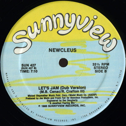 Newcleus : Let's Jam (12")