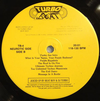 DJ Turbo (3) And Beat Boy (3) : Turbo Beat 4 (12", Mixed)