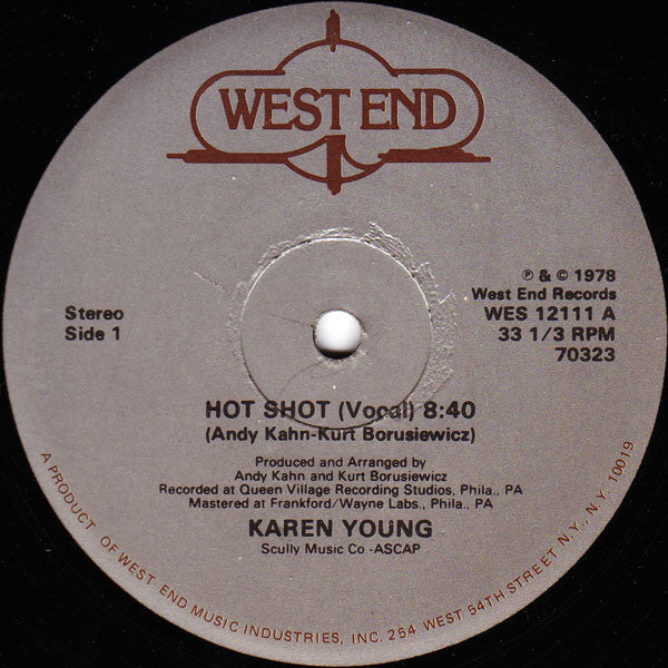 Karen Young : Hot Shot (12")