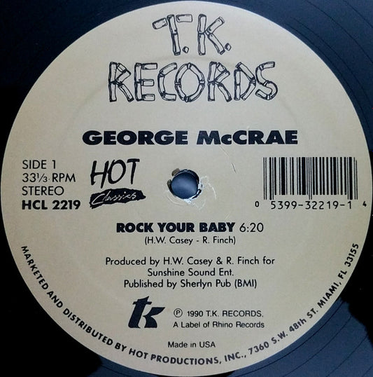 George McCrae / Betty Wright : Rock Your Baby / Where Is The Love (12")
