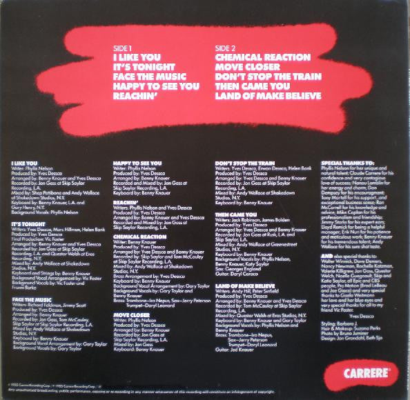 Phyllis Nelson : I Like You (LP, Album)