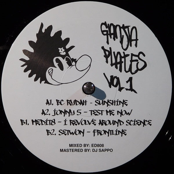Various : Ganja Plates Vol 1 (12")