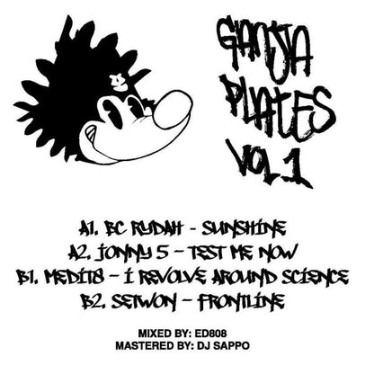Various : Ganja Plates Vol 1 (12")