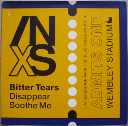 INXS : Bitter Tears (12", Single, Ltd)