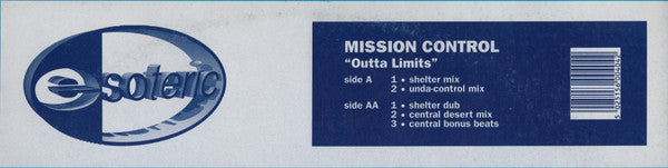 Mission Control : Outta Limits (12")