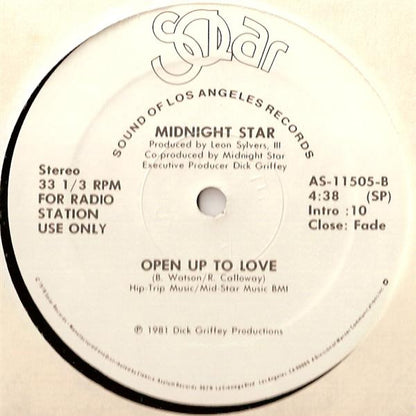 Midnight Star : I've Been Watching You (12", Promo)