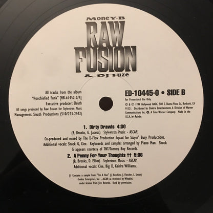 Raw Fusion : Do Your Homework (12", Promo)
