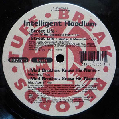 Intelligent Hoodlum : Street Life / Mad Brothas Know His Name (12")