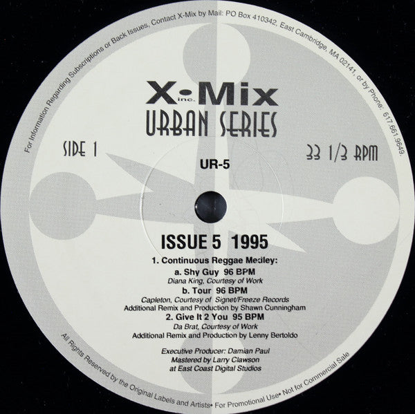 Various : X-Mix Urban Series 5 (12", Comp, Promo)
