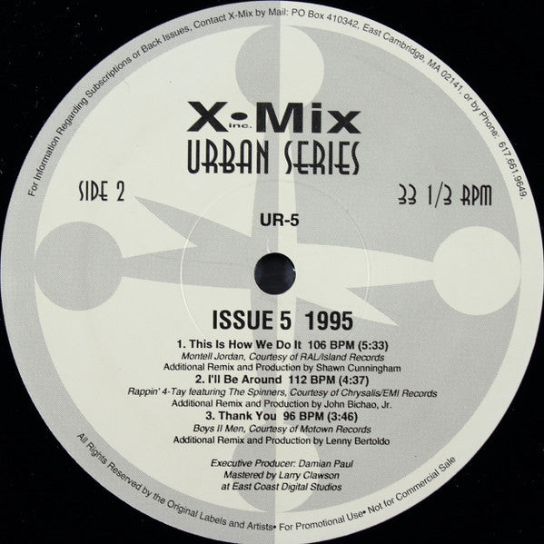 Various : X-Mix Urban Series 5 (12", Comp, Promo)