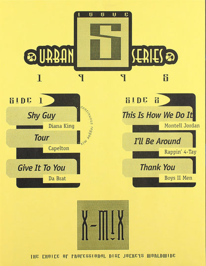 Various : X-Mix Urban Series 5 (12", Comp, Promo)