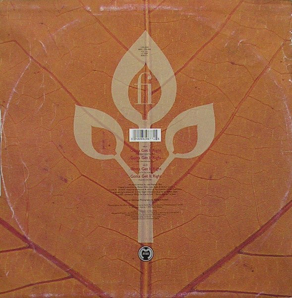 Lena Fiagbe : Gotta Get It Right (12")