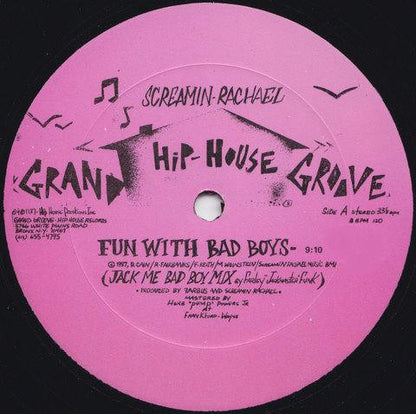 Screamin' Rachael : Fun With Bad Boys (12")