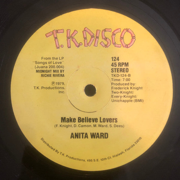 Anita Ward : Make Believe Lovers (12", Single)