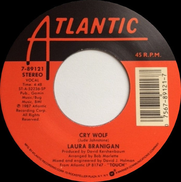 Laura Branigan : Cry Wolf (7", Single, SP )