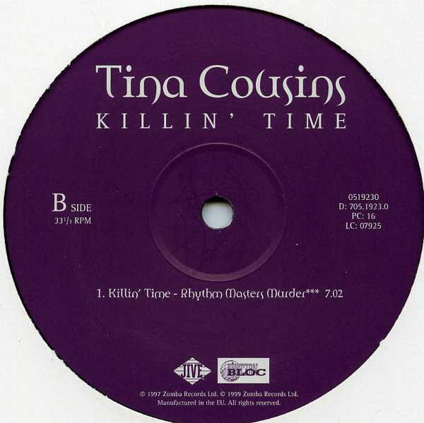 Tina Cousins : Killin' Time (12", Single)