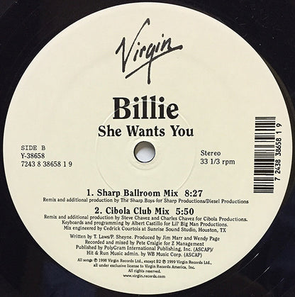 Billie Piper : She Wants You (12")