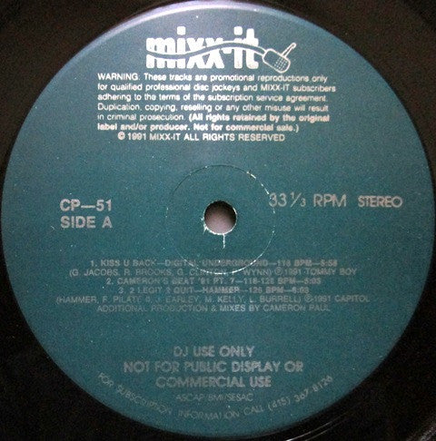 Various : Mixx-it 51 (12", Promo)