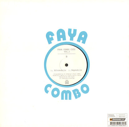 DJ Gregory : Faya Combo Cuts Vol. 1 (12")