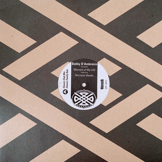 Bobby D'Ambrosio Featuring Michelle Weeks : Moment Of My Life (12", TP)