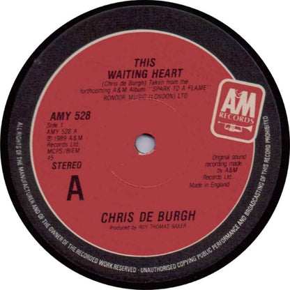 Chris de Burgh : This Waiting Heart (12")