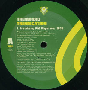 Trendroid : Trendication (12")