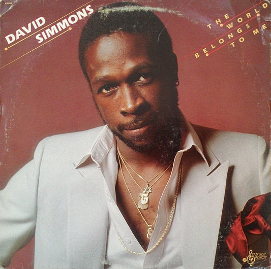 David Simmons (2) : The World Belongs To Me (LP, Album)