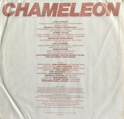 Chameleon (13) : Chameleon (LP, Album, Promo, SRC)