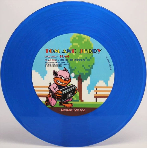 Tom And Jerry : How It Feels / Slam (12", Ltd, Blu)