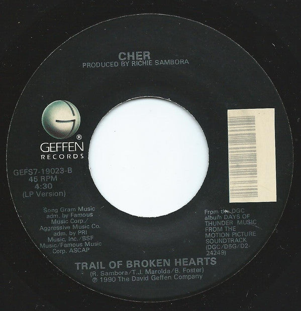 Cher : Love And Understanding / Trail Of Broken Hearts (7", Single)