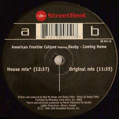 American Frontier Culture Featuring Dauby : Coming Home (12")