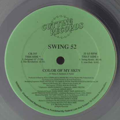 Swing 52 : Color Of My Skin (12", Cle)