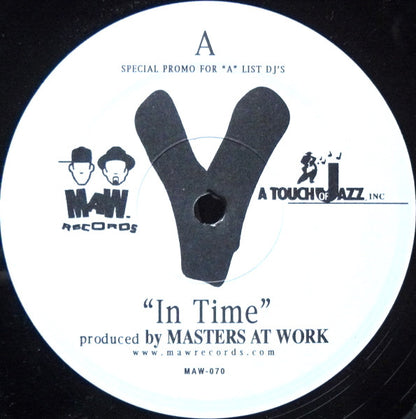 V : In Time (12", Promo)