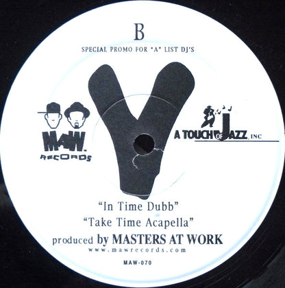 V : In Time (12", Promo)