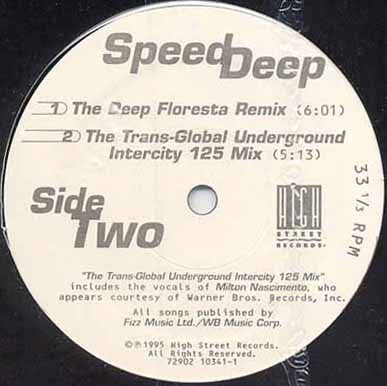 Jon Anderson : Speed Deep (12")