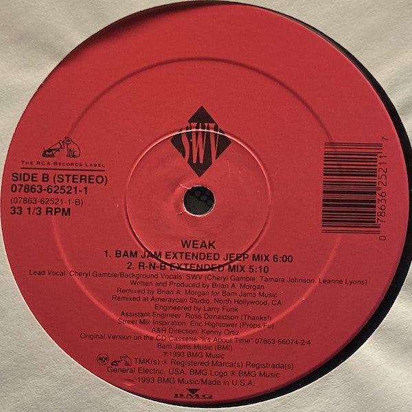 SWV : Weak (12")