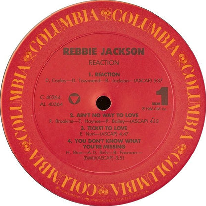 Rebbie Jackson : Reaction (LP, Album)