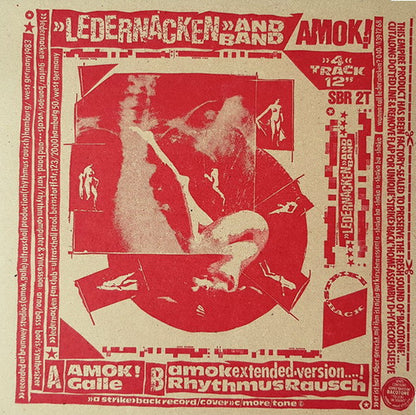 Ledernacken And Band* : Amok! (12", Red)