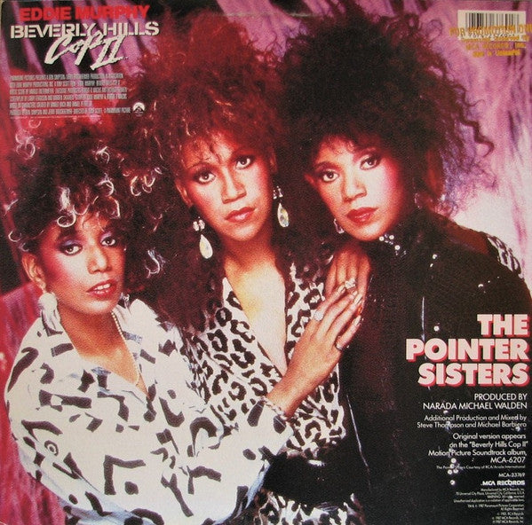 The Pointer Sisters* : Be There (Extended Version) (12")