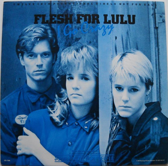 Flesh For Lulu : I Go Crazy (12", Single, Promo)