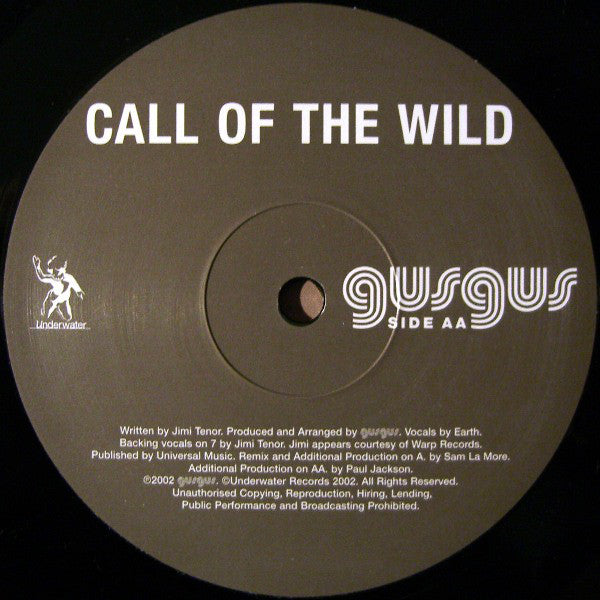 GusGus : Call Of The Wild (12")