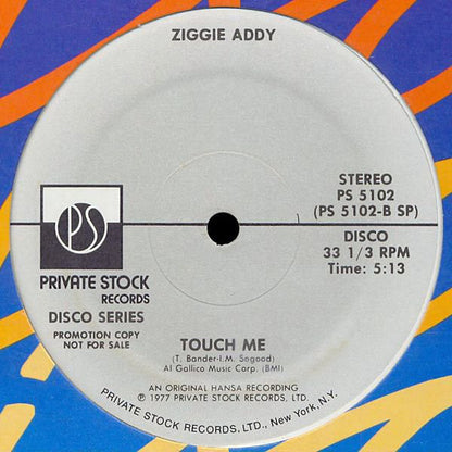 Casey Kelly / Ziggie Addy : Where You Been / Touch Me (12", Promo)
