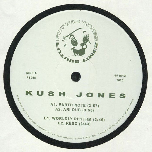 Kush Jones : FT055 (12", EP, Ltd)