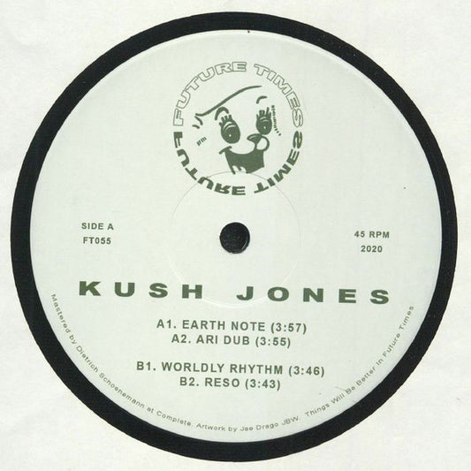 Kush Jones : FT055 (12", EP, Ltd)
